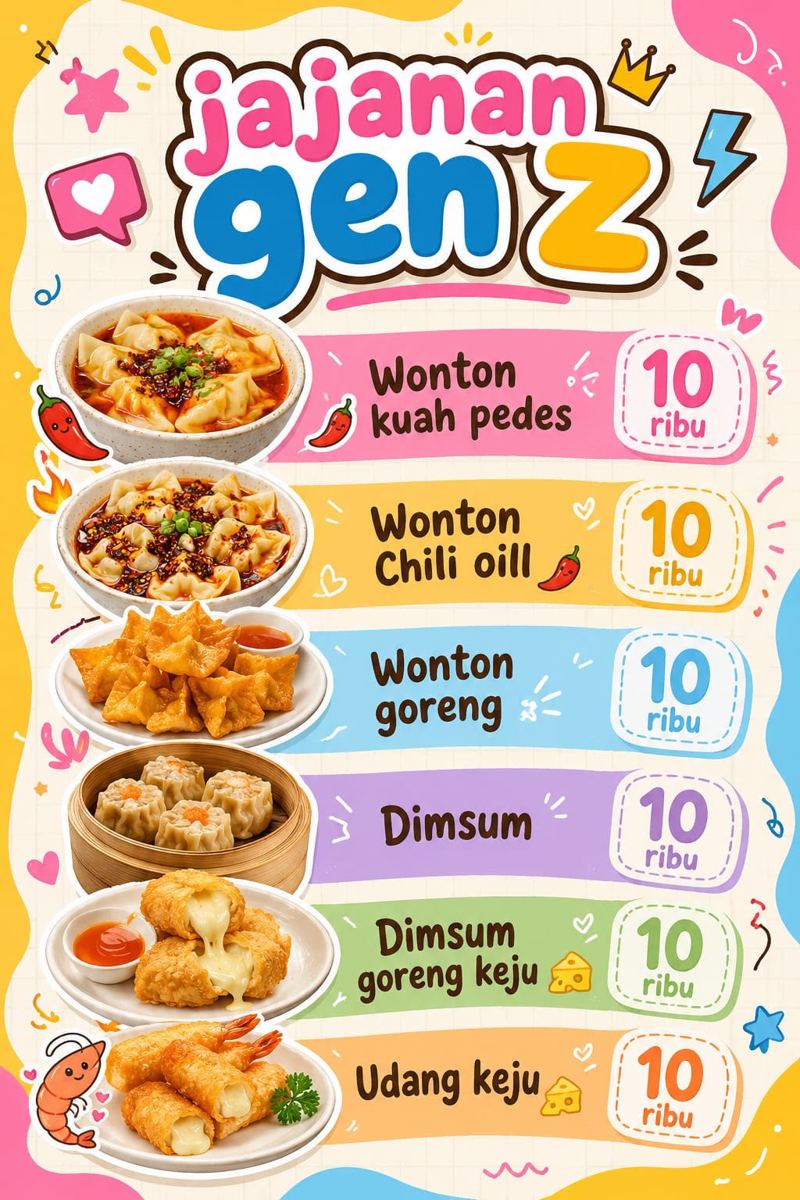 Jajanan Gen Z
