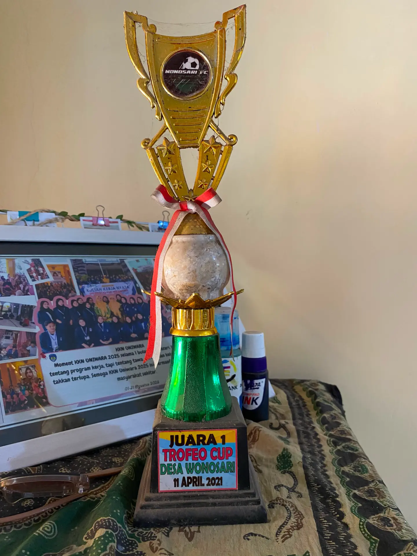 Piala Juara 1 Trofeo Cup Desa Wonosari (2021)