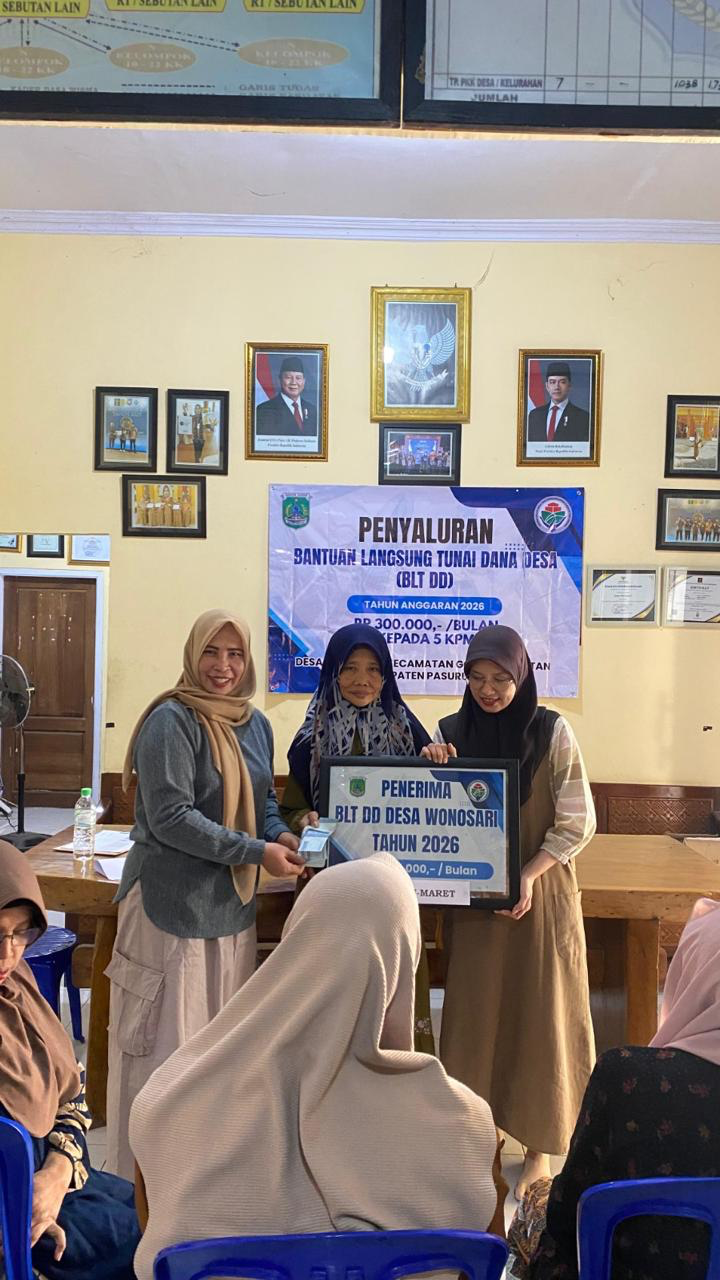 Kegiatan Penyaluran Bantuan Langsung Tunai Dana Desa (BLT DD)